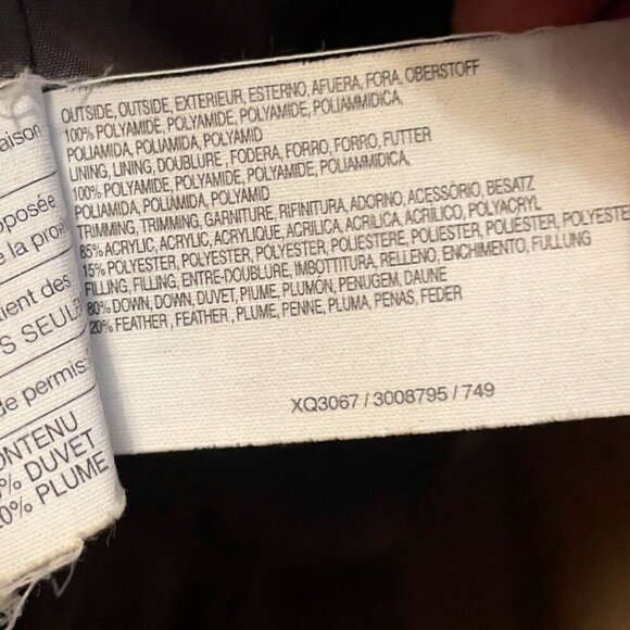 ESPRIT COLLECTION Quilted Down Feather Winter Puffer Belted‎ Green Coat Size 4 - Picture 11 of 12